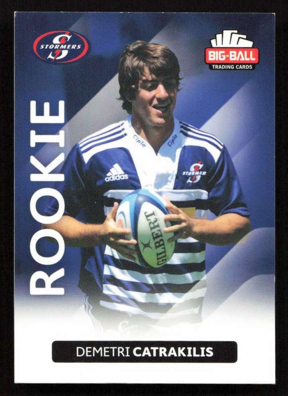 Big Ball 2012 Rugby Trading Card Card 168/248 Demetri Catrakilis