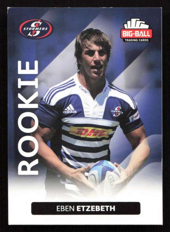 Big Ball 2012 Rugby Trading Card Card 173/248 Eben Etzebeth