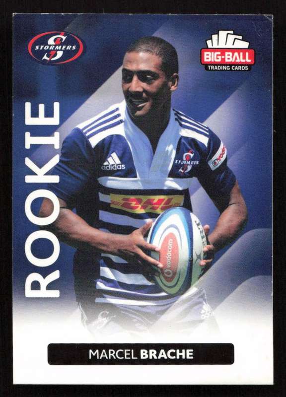 Big Ball 2012 Rugby Trading Card Card 185/248 Marcel Brache