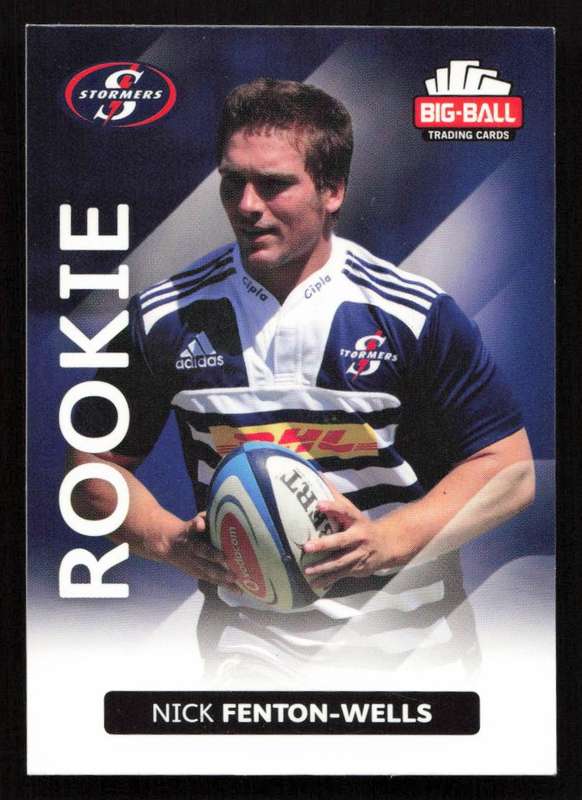 Big Ball 2012 Rugby Trading Card Card 186/248 Nick Fenton-Wells