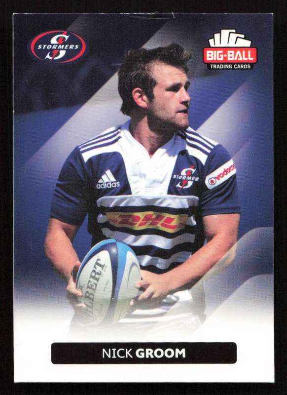 Big Ball 2012 Rugby Trading Card Card 187/248 Nick Groom