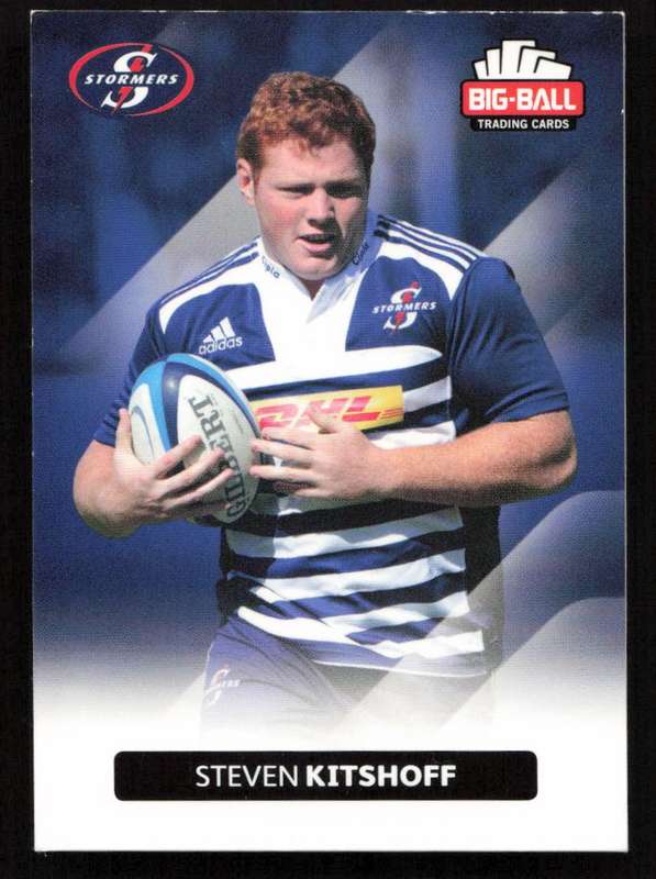 Big Ball 2012 Rugby Trading Card Card 196/248 Steven Kitshoff