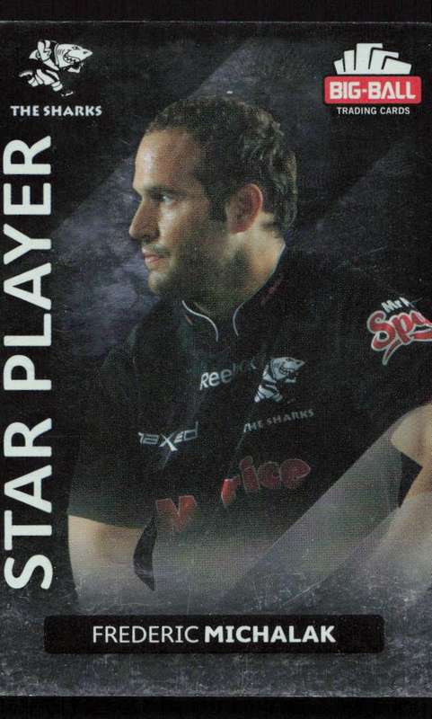 Big Ball 2012 Rugby Trading Card Card 204/248 Frederic Michalak