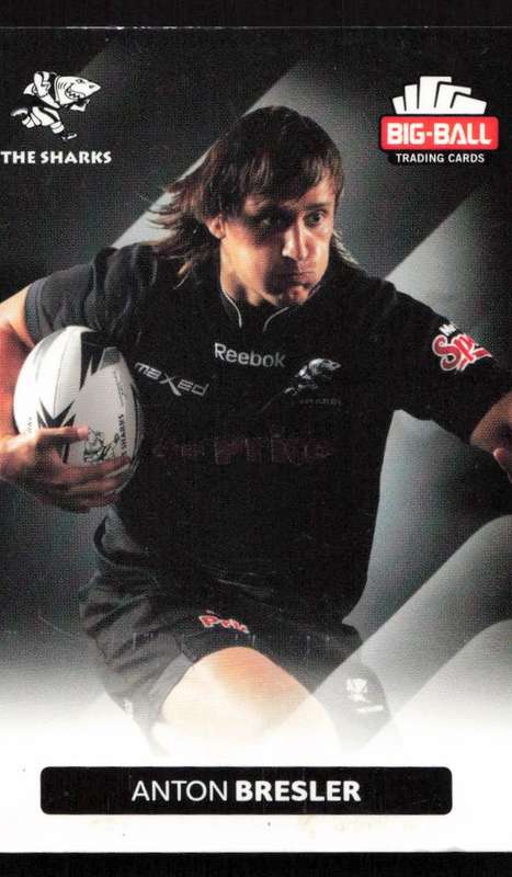 Big Ball 2012 Rugby Trading Card Card 210/248 Anton Bresler