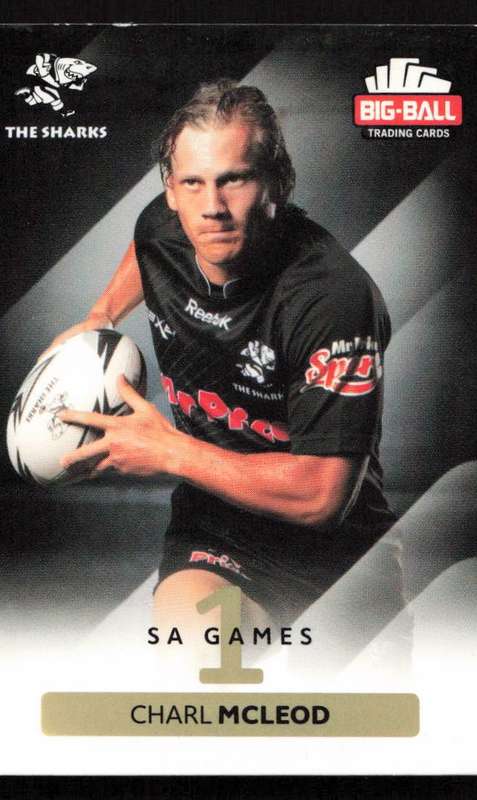 Big Ball 2012 Rugby Trading Card Card 212/248 Charl Mcleod
