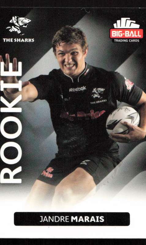 Big Ball 2012 Rugby Trading Card Card 221/248 Jandre Marais