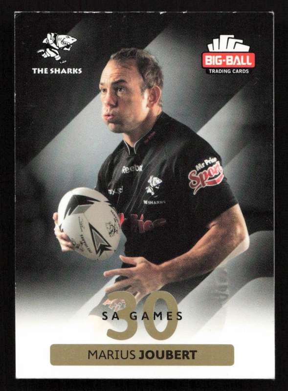 Big Ball 2012 Rugby Trading Card Card 232/248 Marius Joubert