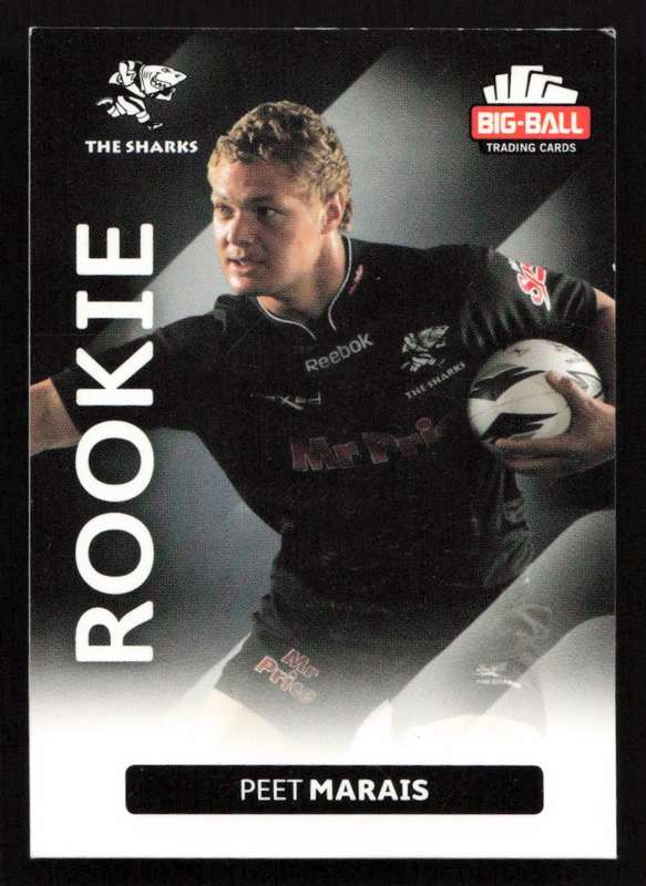 Big Ball 2012 Rugby Trading Card Card 238/248 Peet Marias