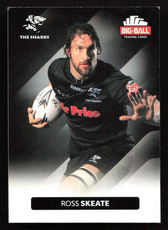 Big Ball 2012 Rugby Trading Card Card 241/248 Ross Skeate