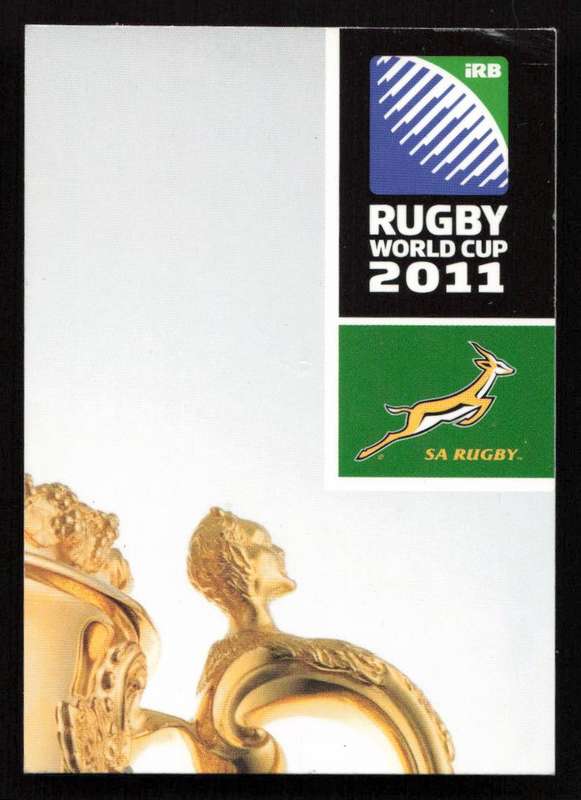 Rugby World Cup 2011 - Card 003/205 - The Webb Ellis Cup