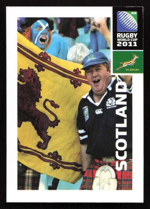 Rugby World Cup 2011 - Card 046/205 - Scotland