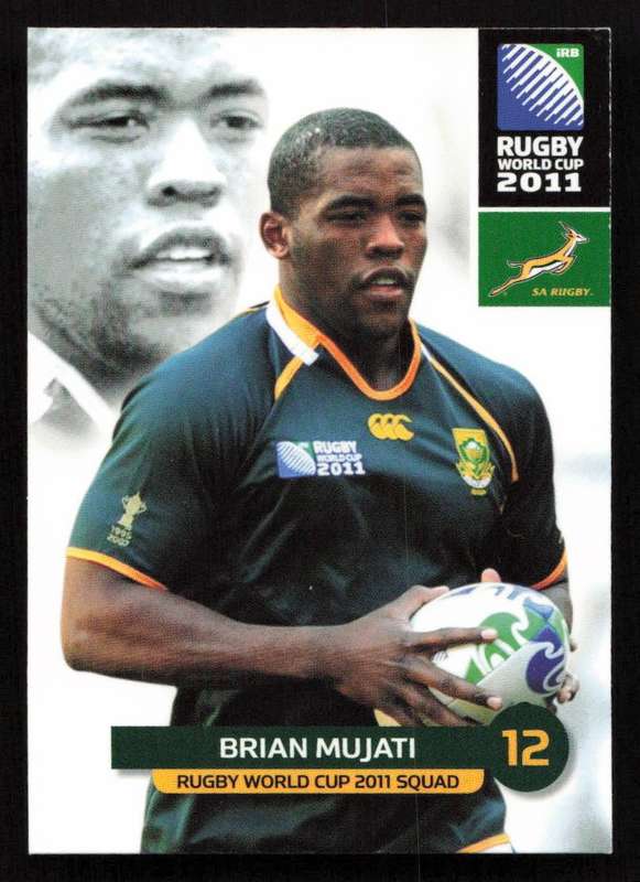 Rugby World Cup 2011 - Card 065/205 - Brian Mujati