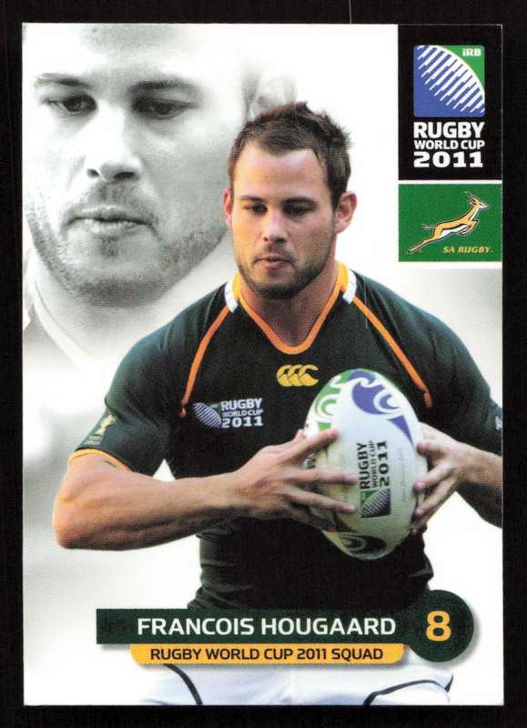 Rugby World Cup 2011 - Card 074/205 - Francois Hougaard