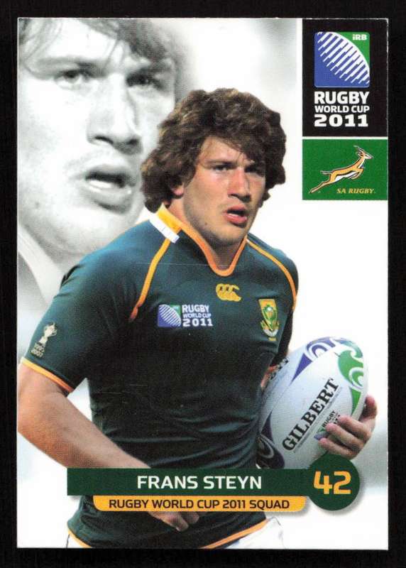 Rugby World Cup 2011 - Card 075/205 - Frans Steyn