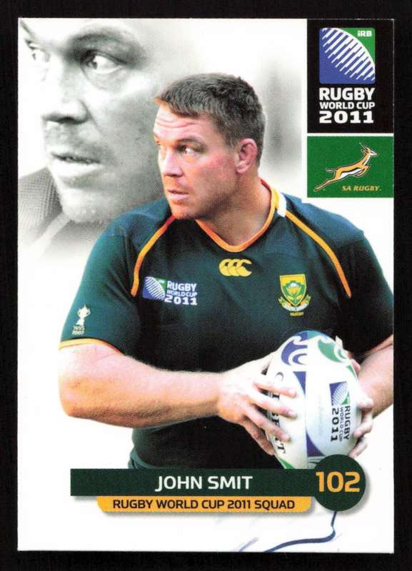 Rugby World Cup 2011 - Card 082/205 - John Smit