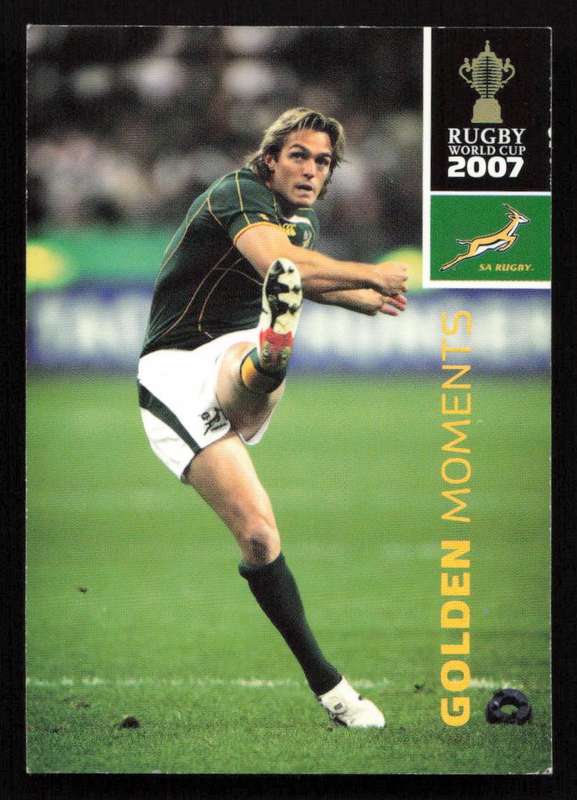 Rugby World Cup 2007 - Card 110/205 - Percy Montgomery