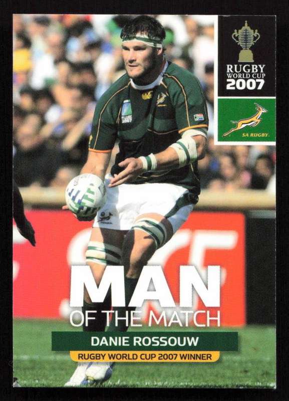 Rugby World Cup 2007 - Card 112/205 - Danie Rossouw