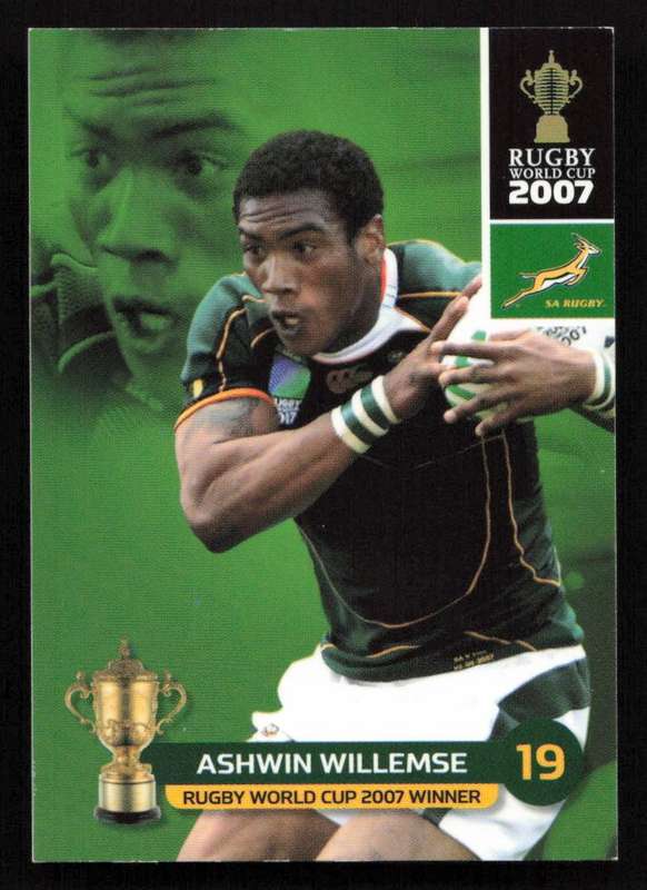 Rugby World Cup 2007 - Card 130/205 - Ashwin Willemse
