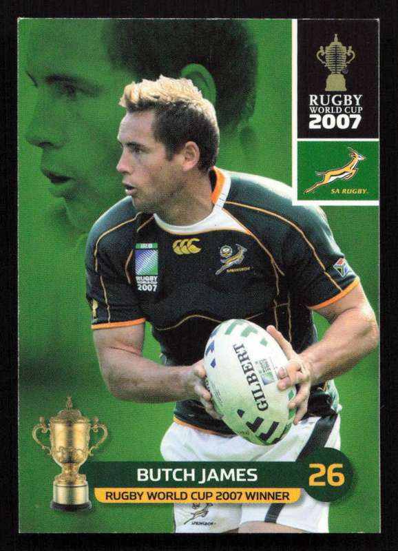 Rugby World Cup 2007 - Card 136/205 - Butch James