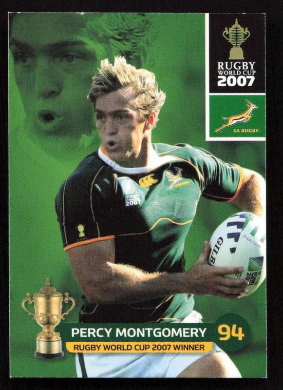 Rugby World Cup 2007 - Card 151/205 - Percy Montgomery