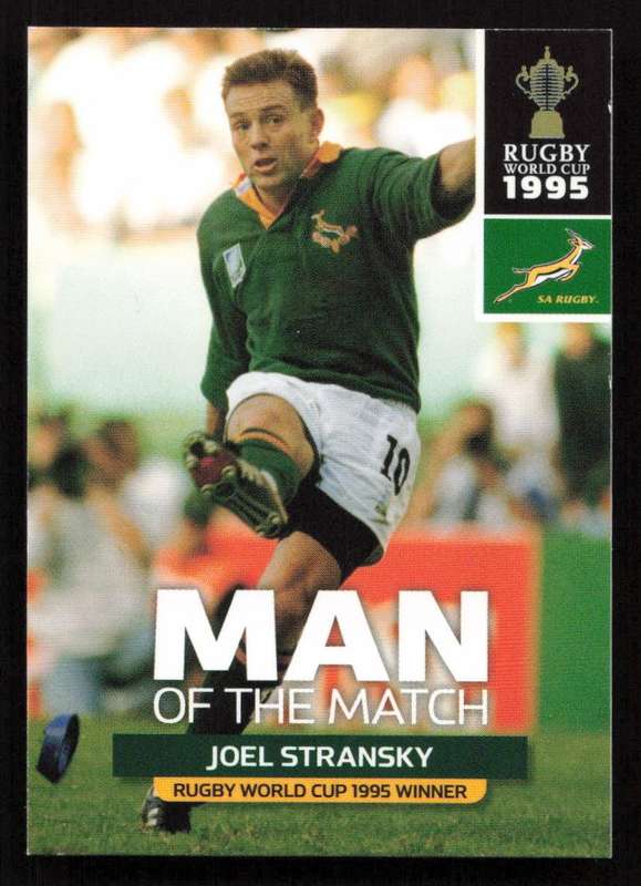 Rugby World Cup 1995 - Card 168/205 - Joel Stransky