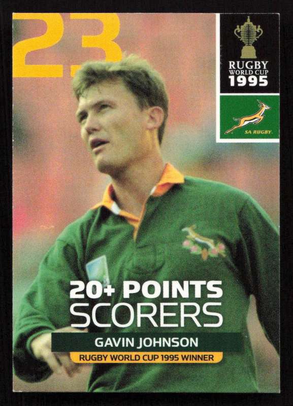 Rugby World Cup 1995 - Card 171/205 - Gavin Johnson