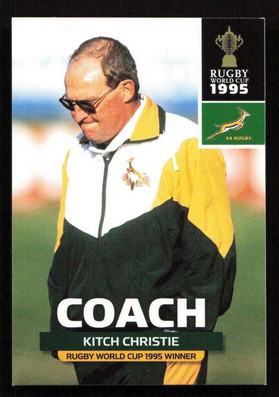 Rugby World Cup 1995 - Card 175/205 - Kitch Christie