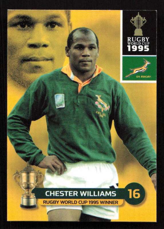 Rugby World Cup 1995 - Card 182/205 - Chester Williams