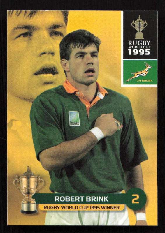 Rugby World Cup 1995 - Card 203/205 - Robert Brink