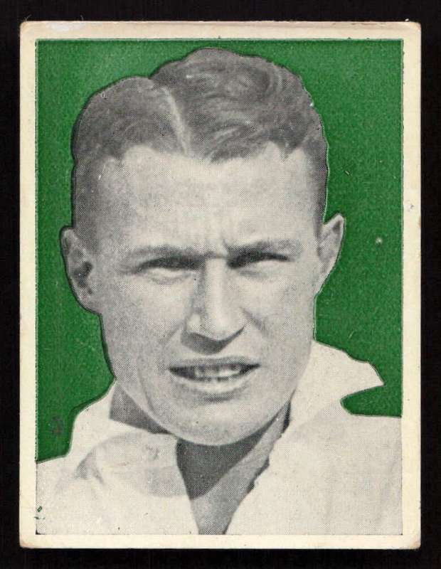 United Tobacco 1938 British Rugby Tour Cigarette Card 2 F. G. Turner
