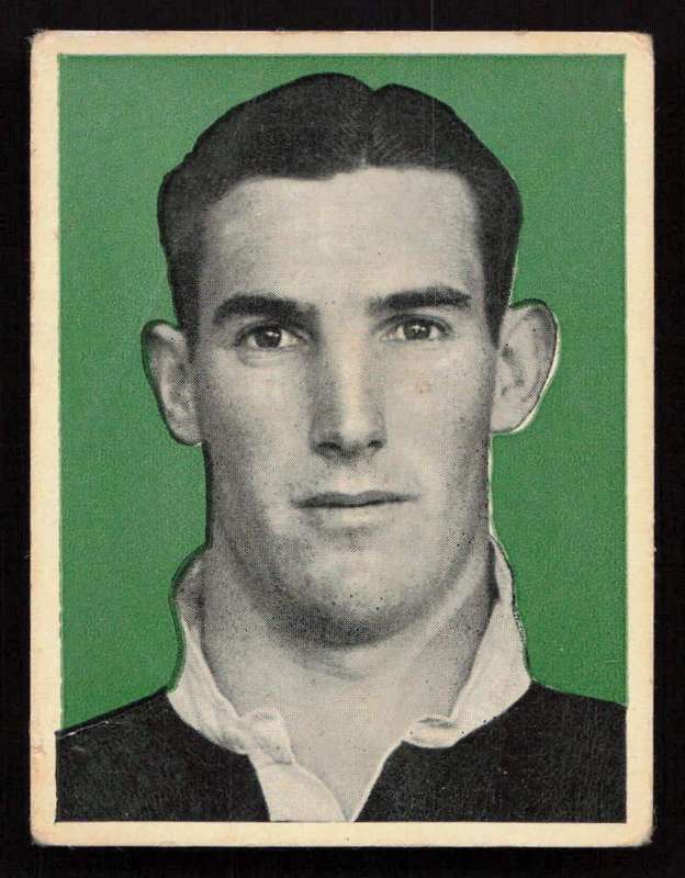 United Tobacco 1938 British Rugby Tour Cigarette Card 3 D. O. Williams