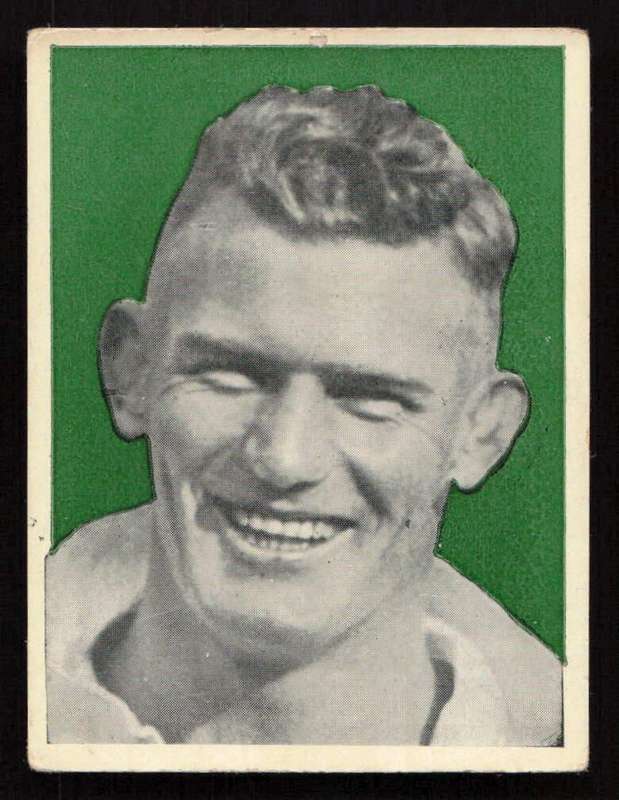 United Tobacco 1938 British Rugby Tour Cigarette Card 26 M. A. Van Den Berg