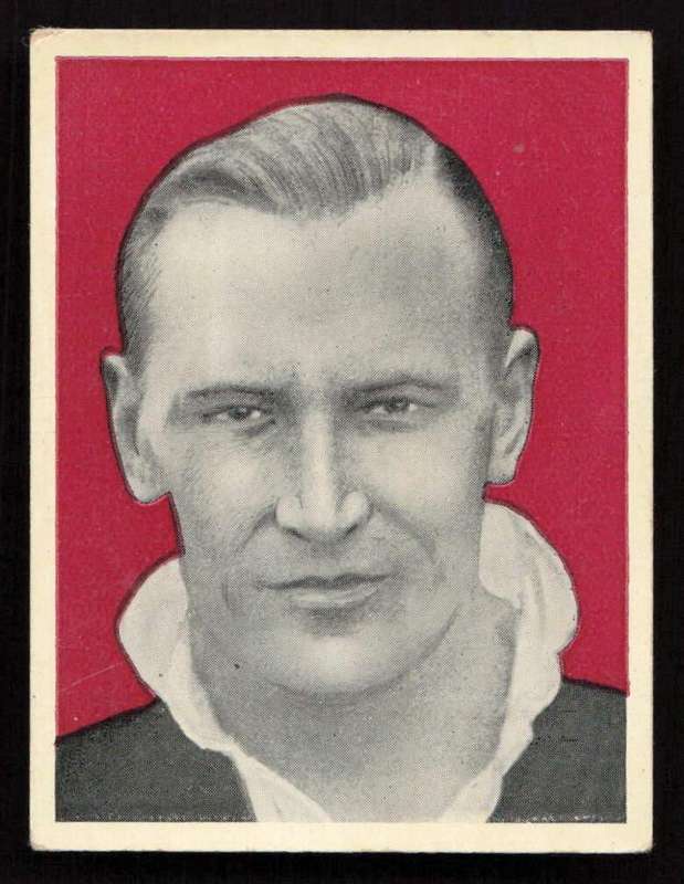 United Tobacco 1938 British Rugby Tour Cigarette Card 52 R. B. Mayne
