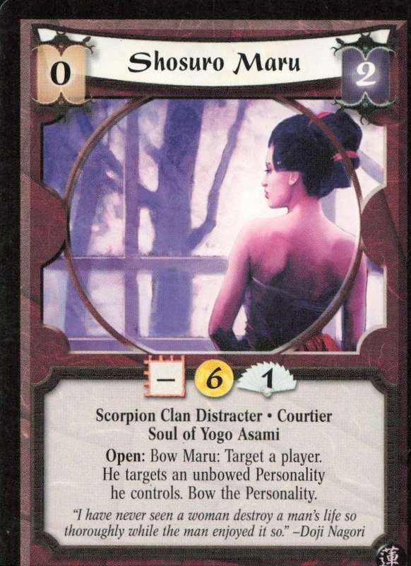 Legends of the Five Rings - L5R Shosuro Maru