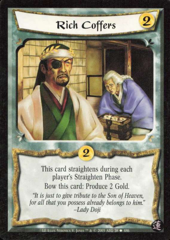 Legends of the Five Rings - L5R Rich Coffers