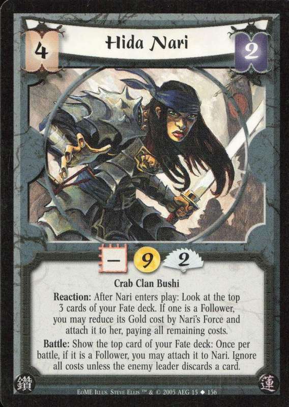 Legends of the Five Rings - L5R Hida Nari