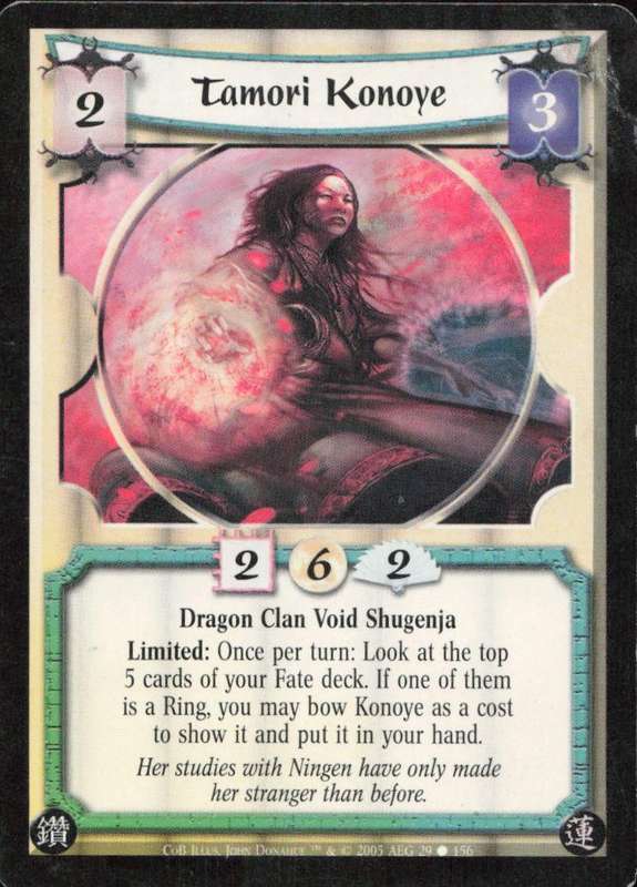 Legends of the Five Rings - L5R Tamori Konoye