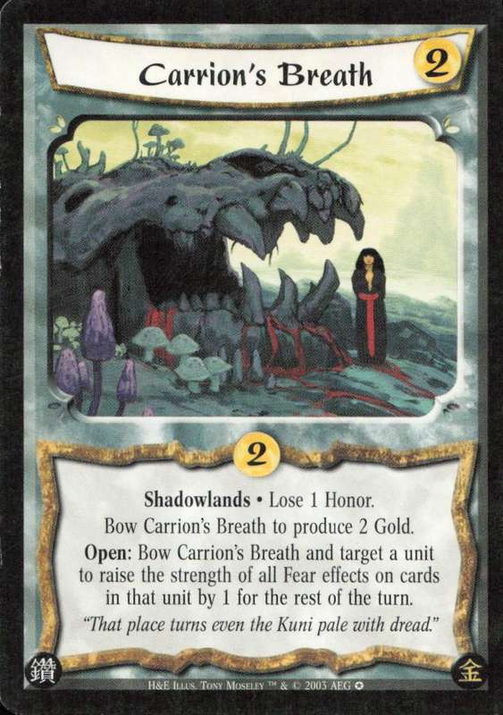 Legends of the Five Rings - L5R Carrion's Breath