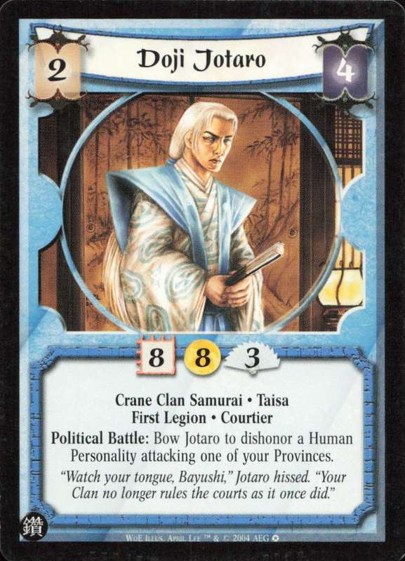 Legends of the Five Rings - L5R Doji Jotaro