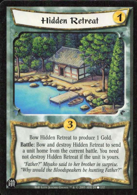 Legends of the Five Rings - L5R Hidden Retreat