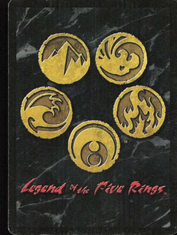 Legends of the Five Rings - L5R Shinjo Noriyori