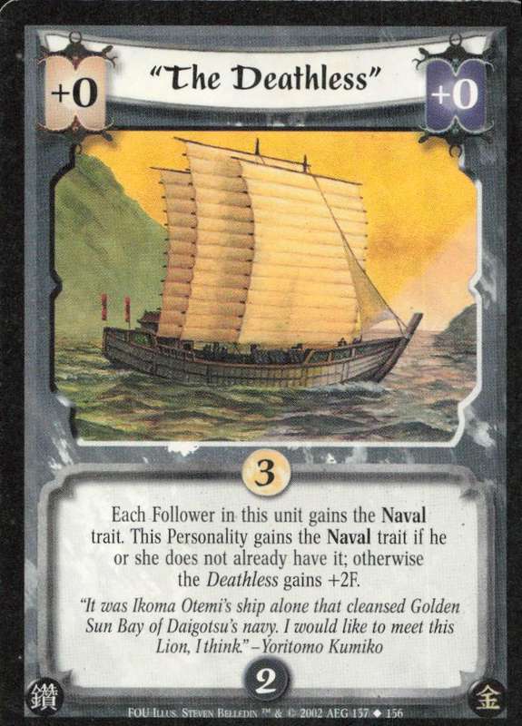 Legends of the Five Rings - L5R "The Deathless"