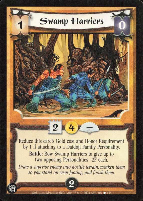 Legends of the Five Rings - L5R Swamp Harriers