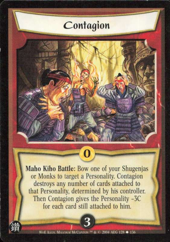 Legends of the Five Rings - L5R Contagion