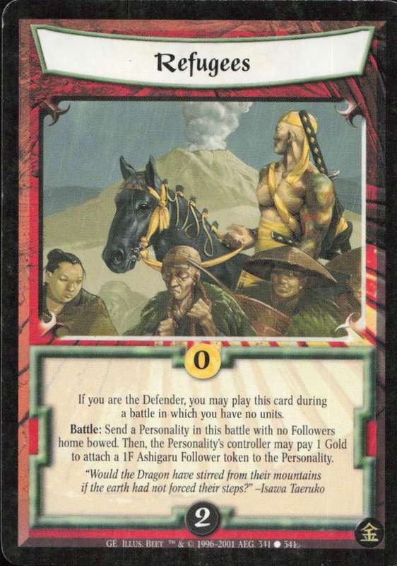 Legends of the Five Rings - L5R Refugees