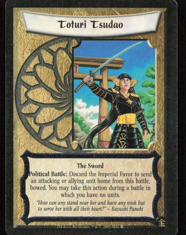 Legends of the Five Rings - L5R Toturi Tsudao