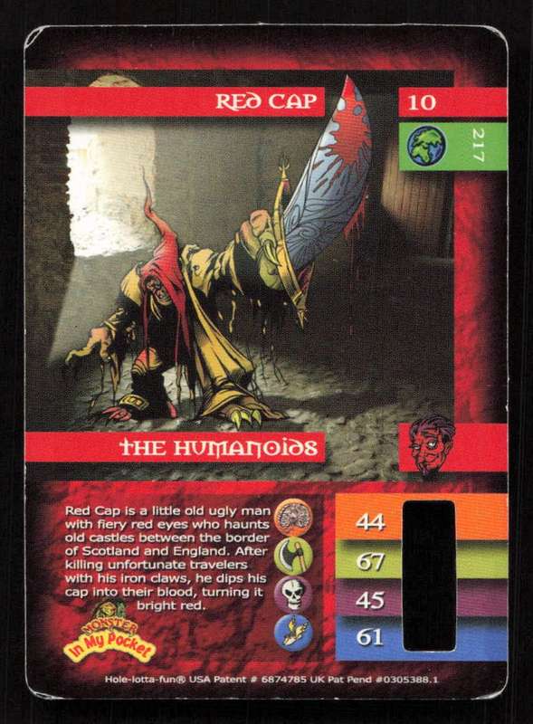 Monster In My Pocket Card 10