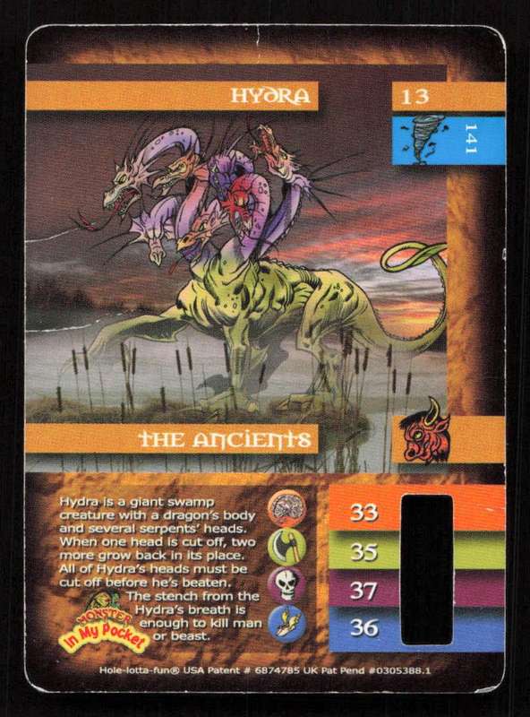 Monster In My Pocket Card 13
