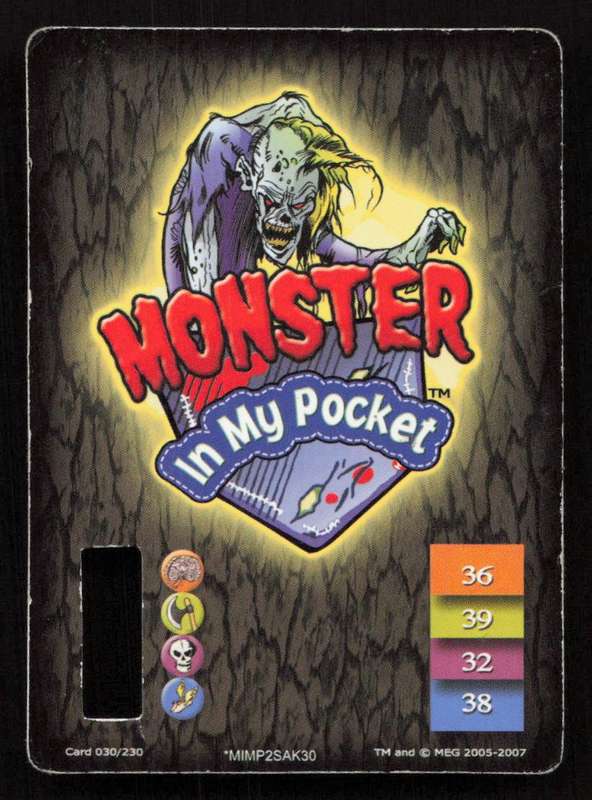 Monster In My Pocket Card 30