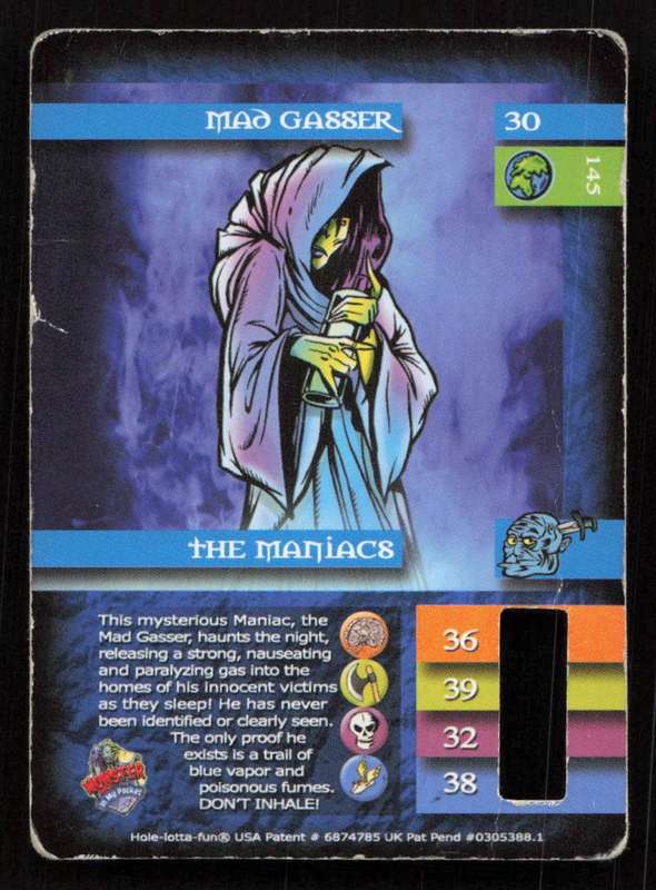 Monster In My Pocket Card 30